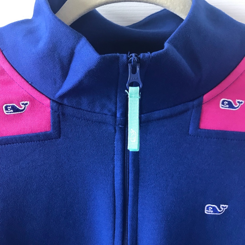 NWT Vineyard Vines ladies 1/4 zip jersey - Picture 2 of 8